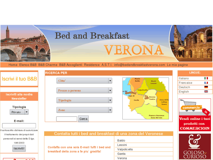 www.bedandbreakfastverona.com