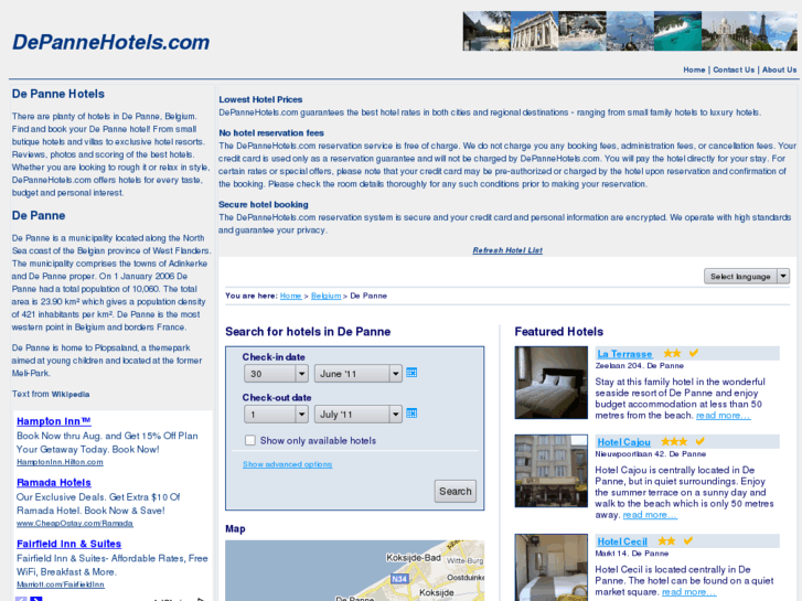 www.depannehotels.com
