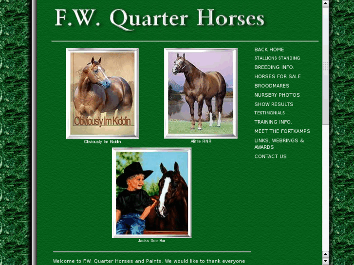 www.fwquarterhorses.com