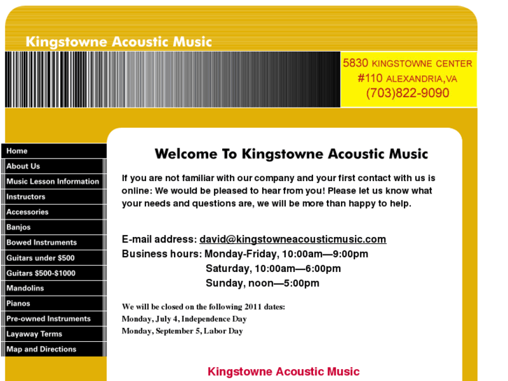 www.kingstowneacousticmusic.com