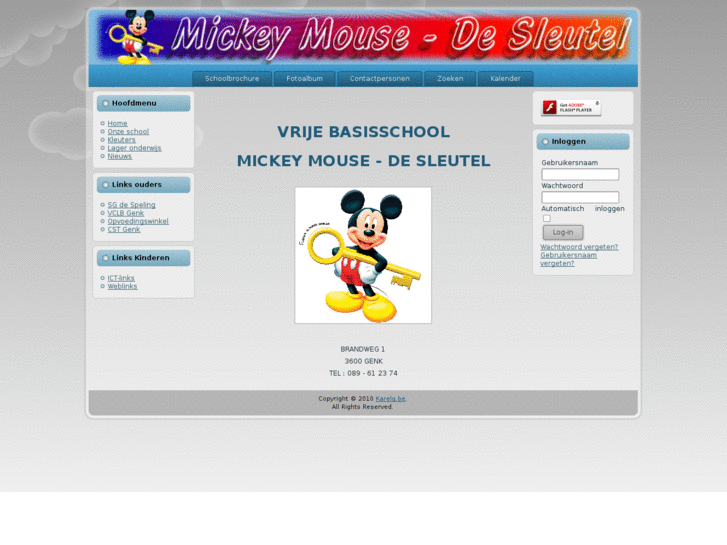 www.mickeymouse-desleutel.be