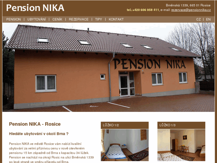 www.pensionnika.cz