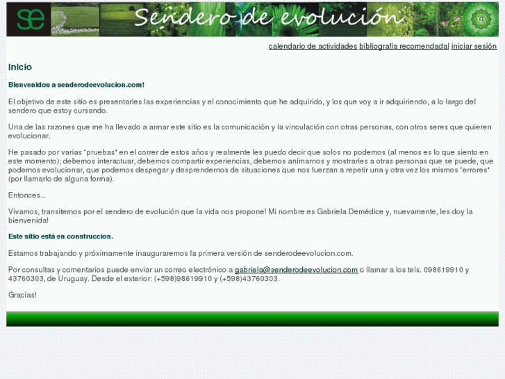 www.senderodeevolucion.com