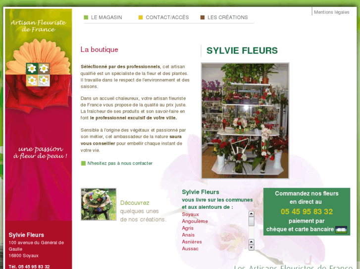 www.sylviefleurs.com