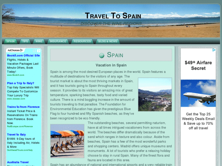 www.travel2spain.info