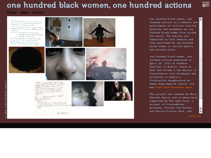 www.100blackwomen100actions.com