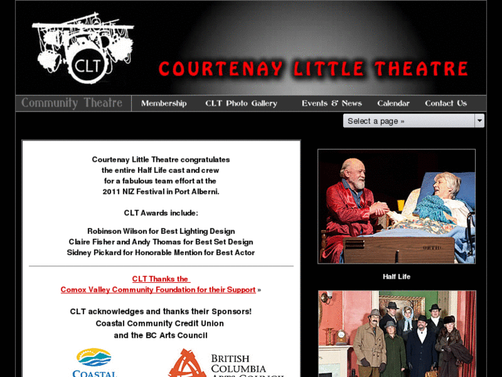 www.courtenaylittletheatre.com