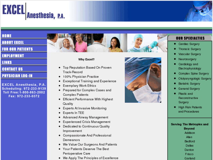 www.excel-anesthesia.com