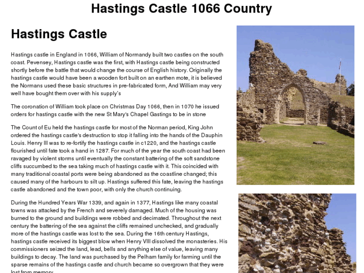 www.hastingscastle.co.uk