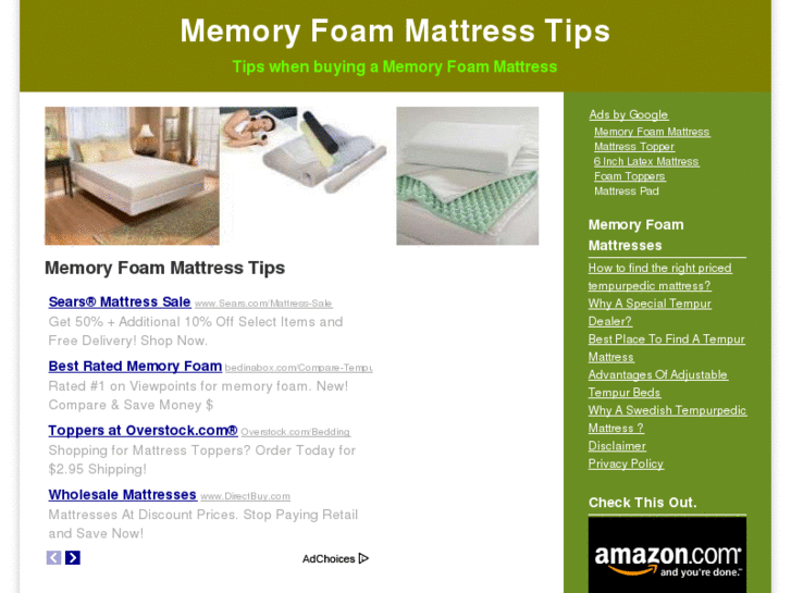 www.memoryfoammattresstips.com