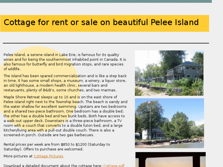 www.peleeislandcottage.com