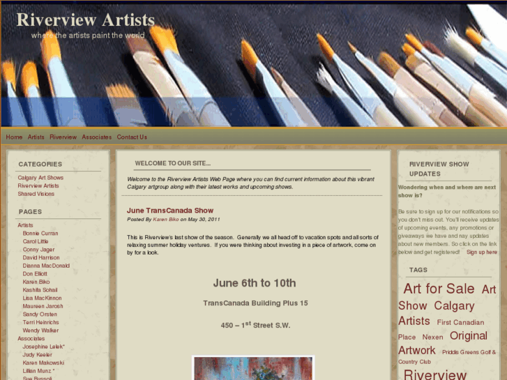 www.riverview-artists.com