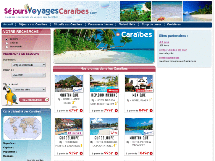 www.sejoursvoyagescaraibes.com