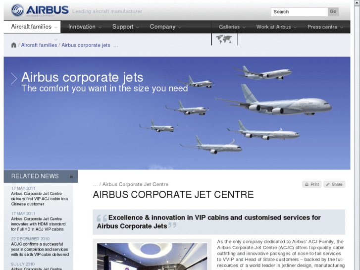 www.airbuscorporatejetcentre.com