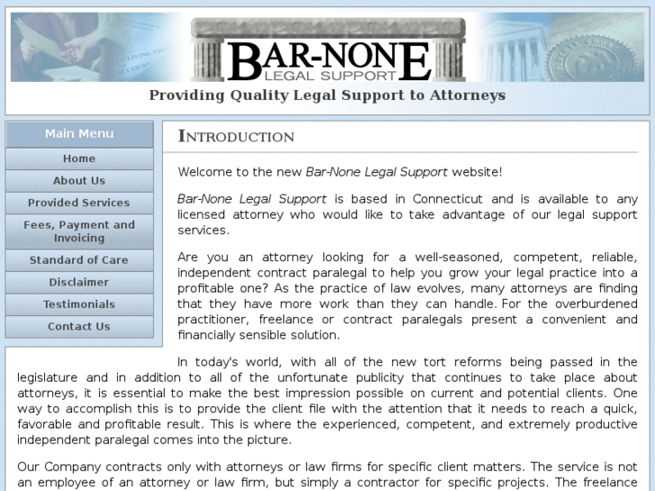 www.bar-nonelegalsupport.com