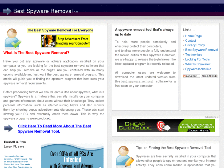 www.bestspywareremoval.net