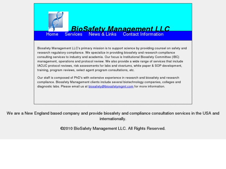 www.biosafetymgmt.com