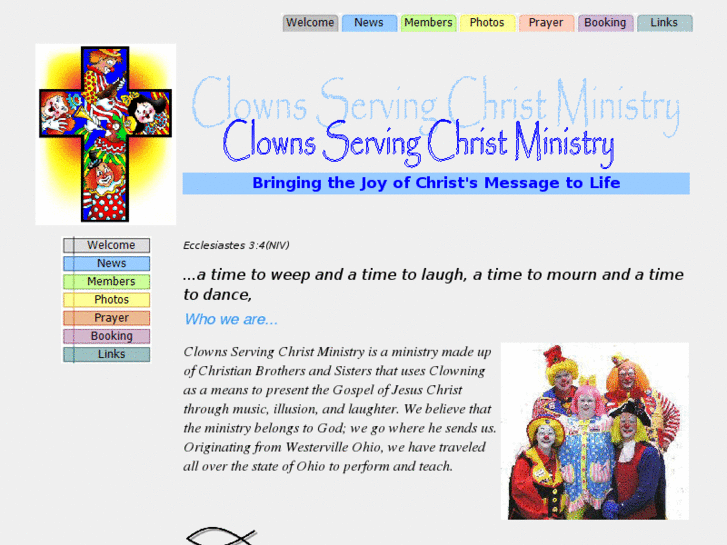 www.clownsservingchrist.org