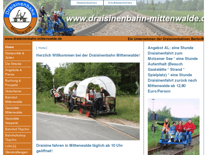 www.draisinenbahn-mittenwalde.com