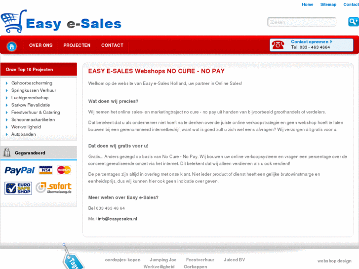 www.easyesales.nl