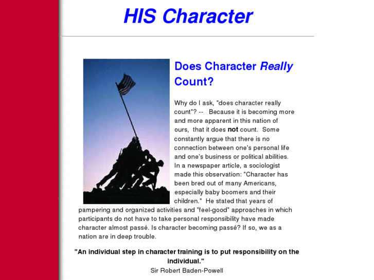 www.hischaracter.com