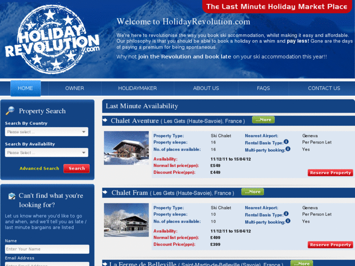 www.holidayrevolution.com