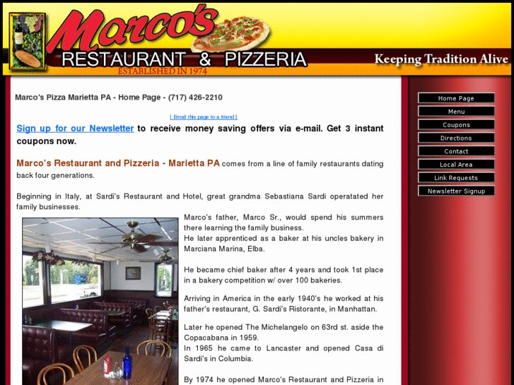 www.marcos-pizza.net