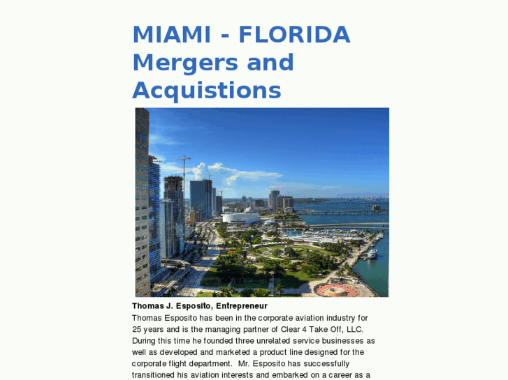 www.mergersandacquisitionsmiami.com