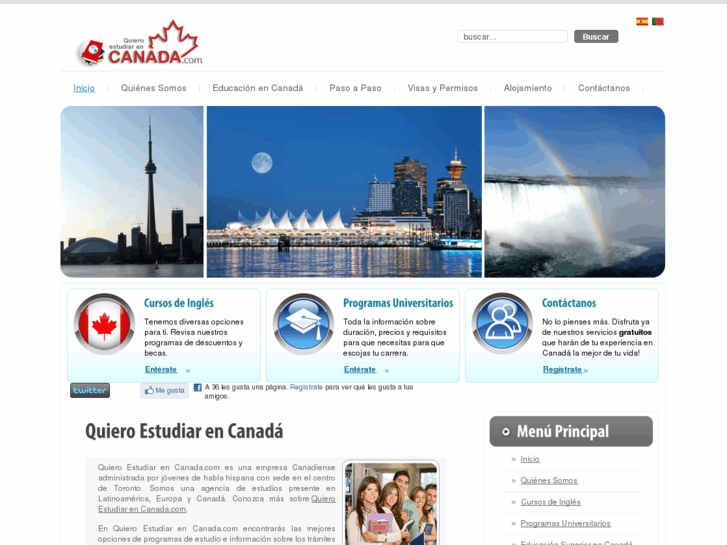 www.quieroestudiarencanada.com