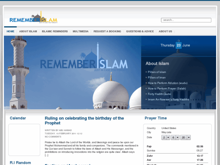 www.rememberislam.com