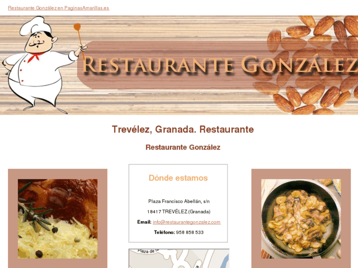 www.restaurantegonzalez.com