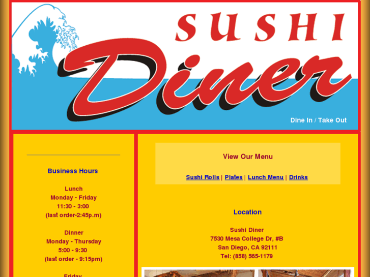 www.sushidiner1.com