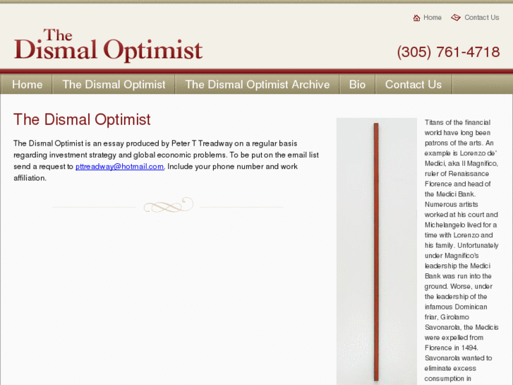 www.thedismaloptimist.com