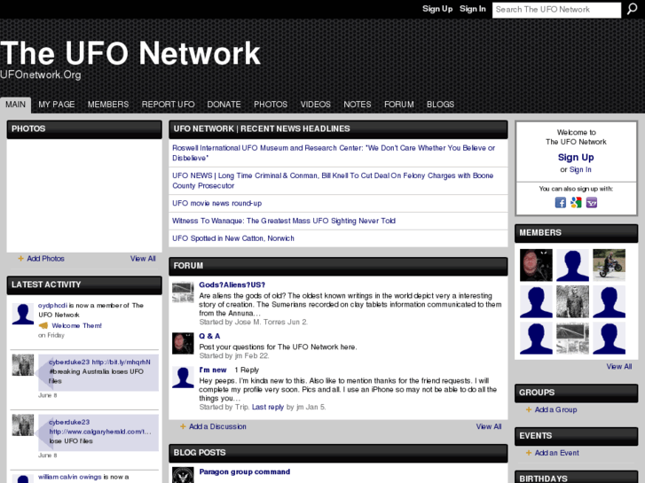 www.ufonetwork.org