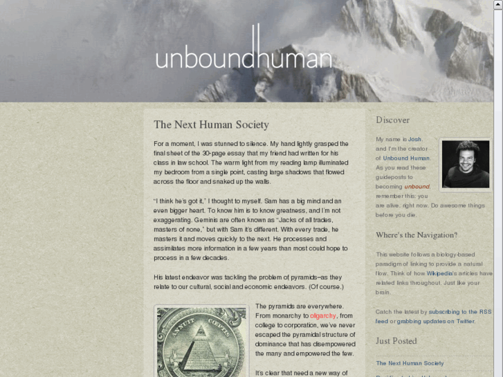 www.unboundhuman.org