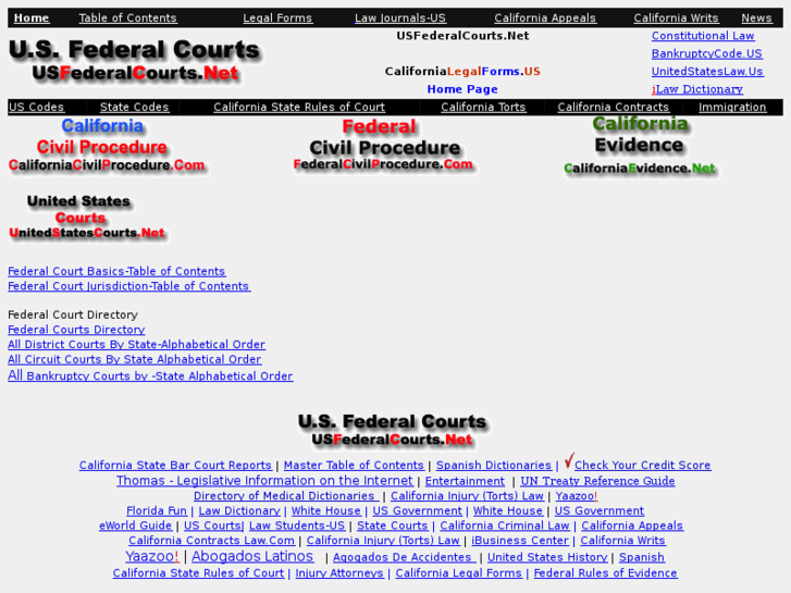 www.usfederalcourts.net