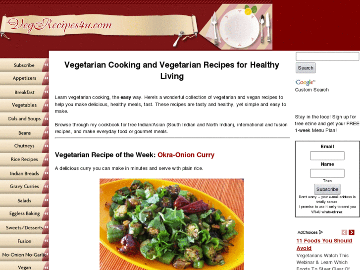 www.vegrecipes4u.com