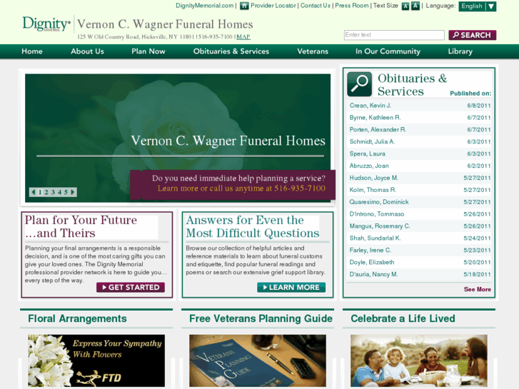 www.vernoncwagnerfuneralhome.com