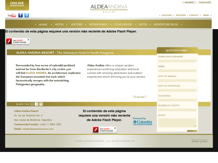 www.aldeaandinaresort.com