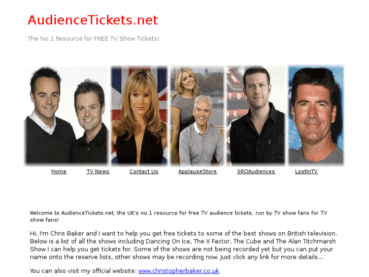www.audiencetickets.net
