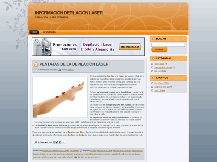 www.informacion-depilacionlaser.es