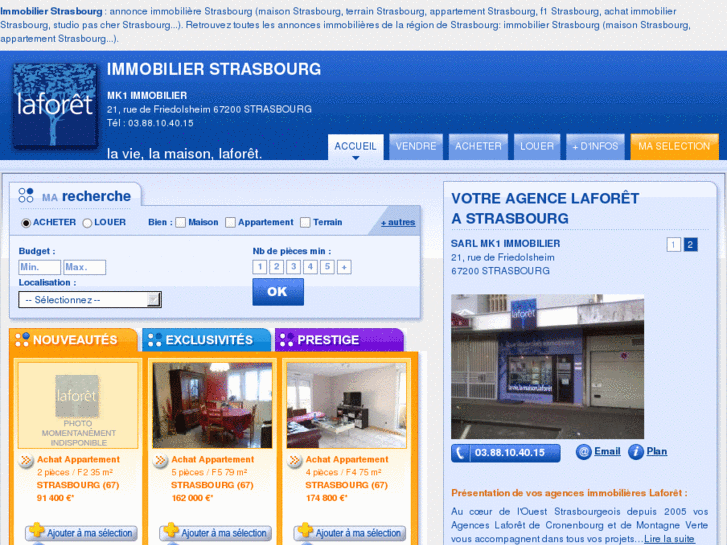 www.laforet-immobilier-strasbourg-ouest.com