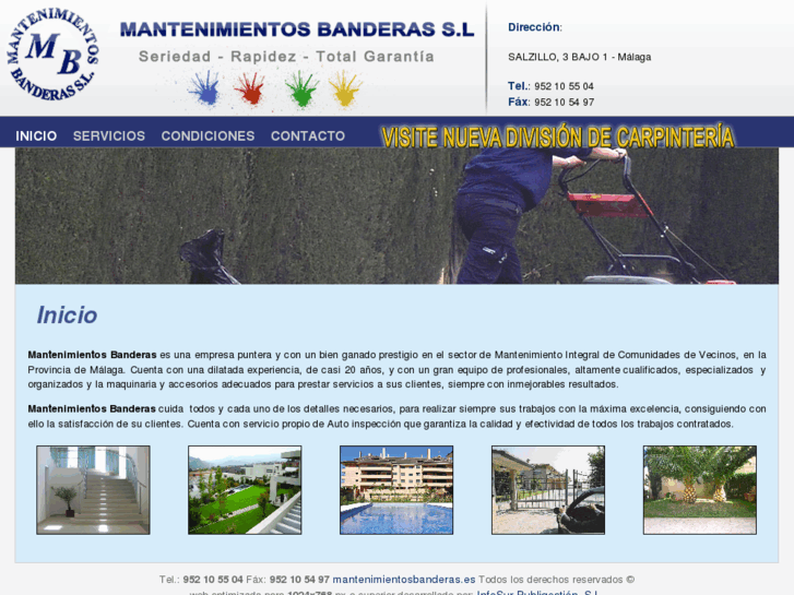 www.mantenimientosbanderas.es