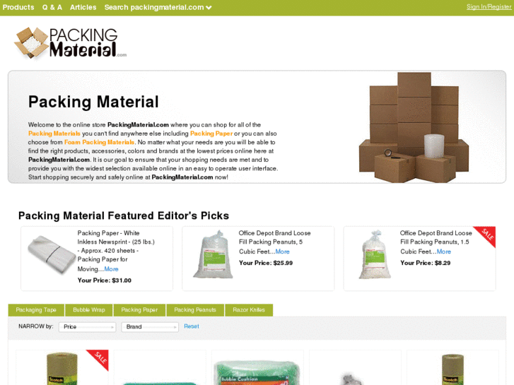 www.packingmaterial.com