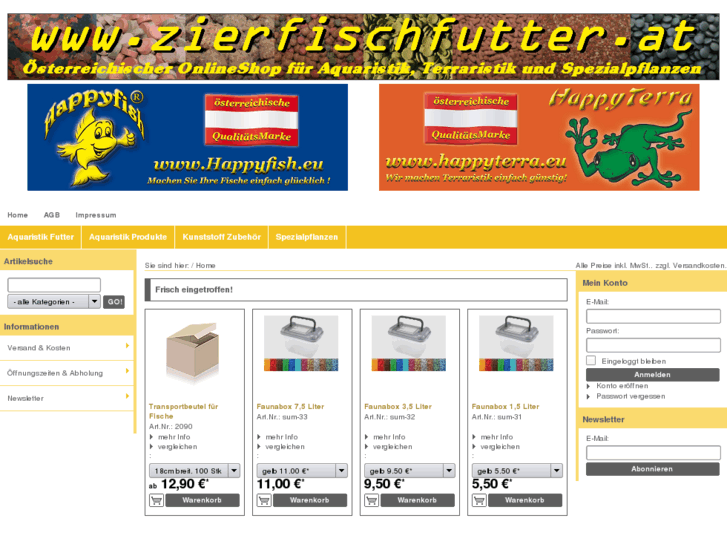 www.zierfischfutter.at