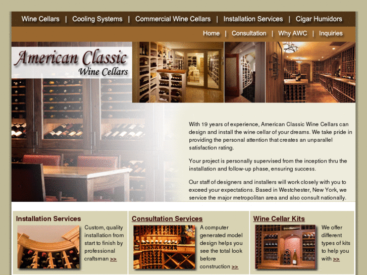 www.americanclassicwinecellars.com