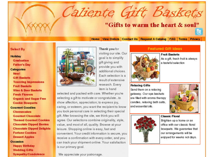 www.calientegifts.com