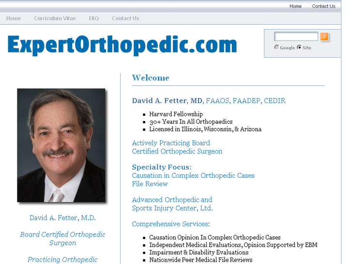 www.causationincomplexorthopediccases.com