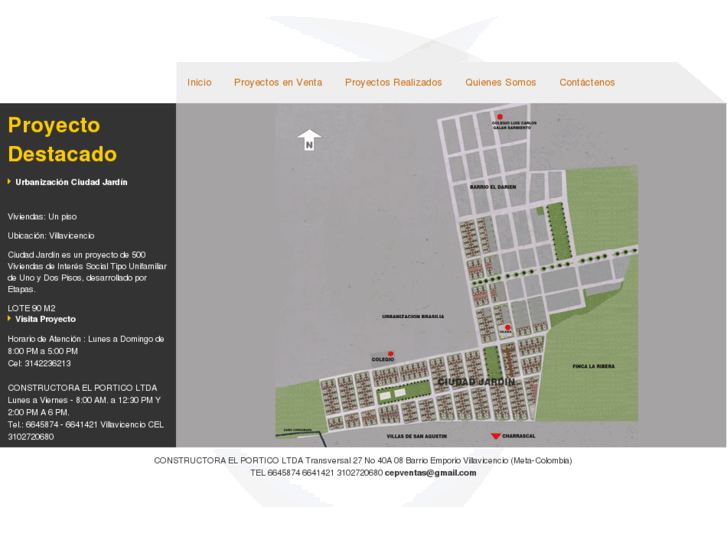 www.constructoraelportico.com
