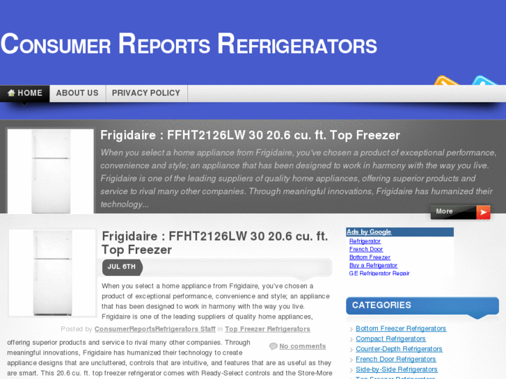 www.consumerreportsrefrigerators.com